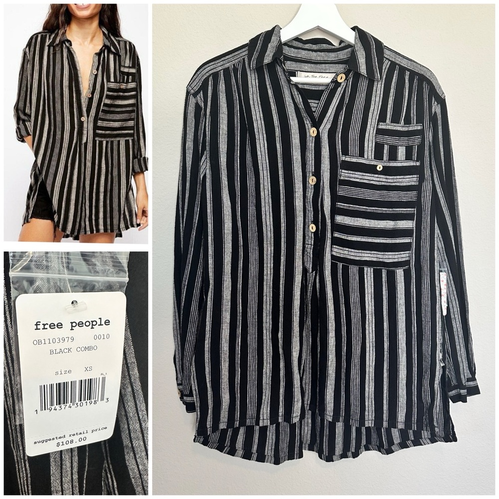 We The Free Summer Breeze Tunic Oversized